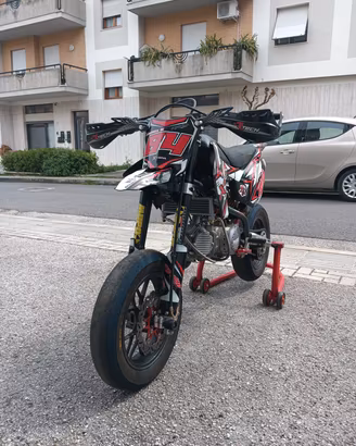 Pit bike + Motore nuovo preparato+Accessori 