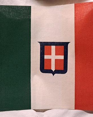 BANDIERINA  REGNO E SPARTITO CANTO FASCISTA