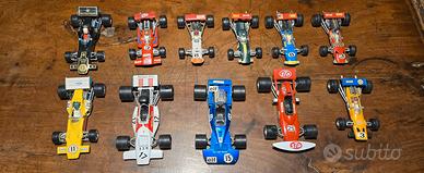 Lotto 11 F1 Politoys, Mebetoys, 1/25 -1/32.