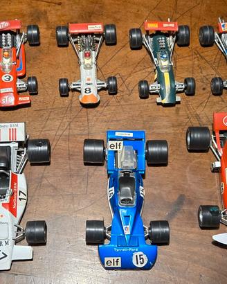 Lotto 11 F1 Politoys, Mebetoys, 1/25 -1/32.