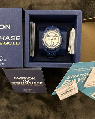 MoonSwatch Moonshine Gold ed. Agosto 2025