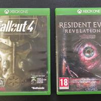 Fallout 4 e RE Revelations 2 Xbox