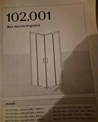 box doccia