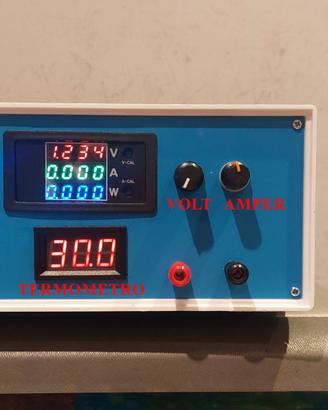 11 - ALIMENTATORE DA BANCO 1,2/33V 5/6A