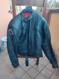 giacca moto vintage 