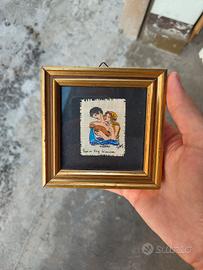 Quadro con papiro autentico - Rappresentazione cla