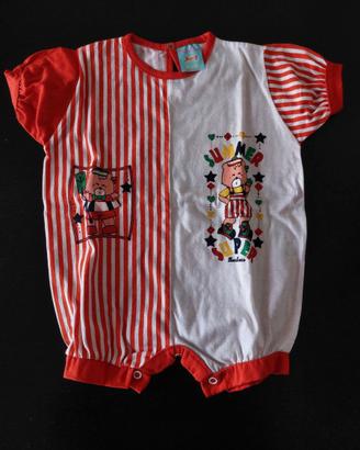 Pagliaccetto bimbo/a mesi 6