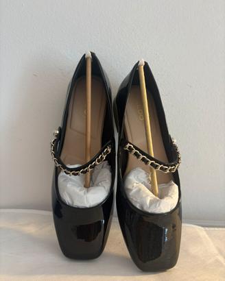 Scarpe Mary Jane nere verniciate - Aldo