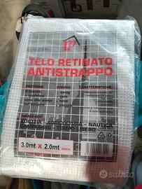 teli copri anti balcone retinato trasparente