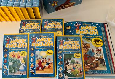 VHS Disney Magic English e tutti i fascicoli