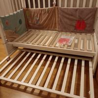 Lettino Foppapedretti con sponda removibile 