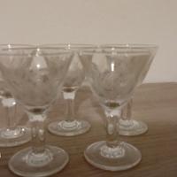 5 bicchieri da liquore 