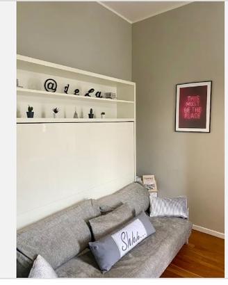 Letto  a scomparsa CLEY matrim. e blocco cucina