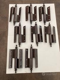 Cerniere a piego bronzate