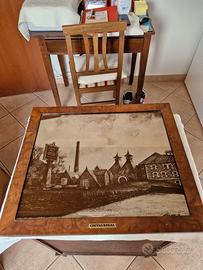 specchi pubblicitari vintage 