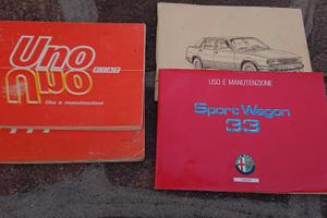 manuali uso e manutenzione Fiat Alfa Lancia