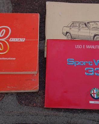 manuali uso e manutenzione Fiat Alfa Lancia
