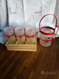 set bicchieri CROV Vintage anni '80