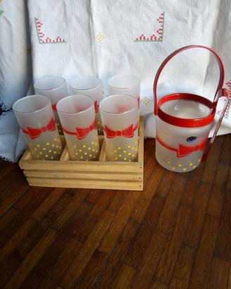 set bicchieri CROV Vintage anni '80