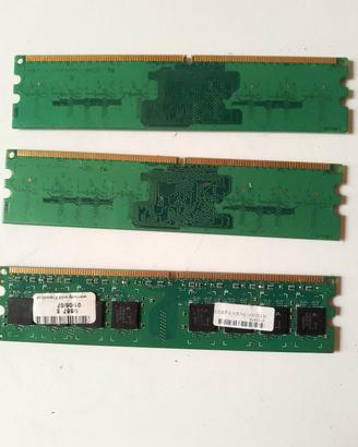 memoria RAM DDR2 u-DIMM 3 GB