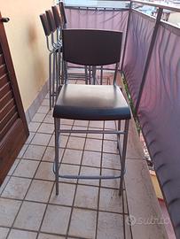 Sedia sgabello Bar IKEA stig 5 pezzi