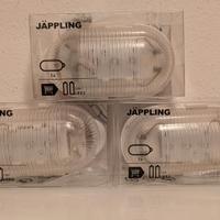 3x luci led Ikea a batterie per armadio