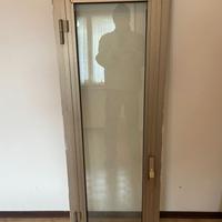 finestra in alluminio con vetri doppi