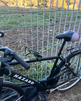 City bike nera uomo
