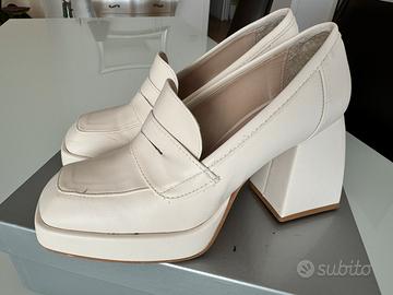 Mocassini bianchi Divine Follie n.36