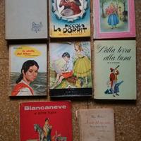 LOTTO LIBRI FIABE BAMBINI RACCONTI RAGAZZI VINTAGE