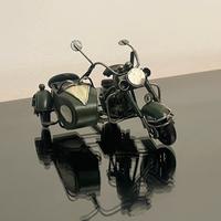 Modellino motocicletta sidecar