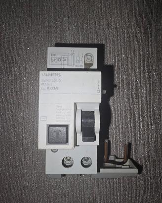 SIEMENS 5SM2 325-0 – 
interruttore differenziale (