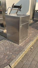 Lavandino in acciao inox