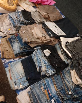 stock jeans taglie varie 