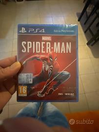 Gioco nuovo sigillato spider man ps4