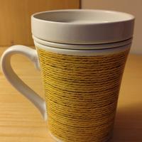Tazza per tisane con filtro e coperchio