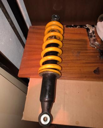 Ammortizzatore moto posteriore giallo/nero 🏍️