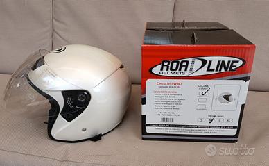 Casco Road Line Jet J-Wind bianco - Taglia M