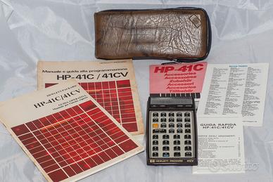 Calcolatrice Scientifica Hewlett Packard HP41CV