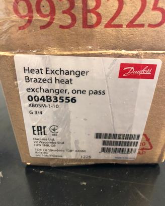 Scambiatore a piastre danfoss
