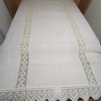 Coperta canapa fatta a mano uncinetto