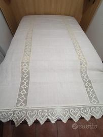 Coperta canapa fatta a mano uncinetto