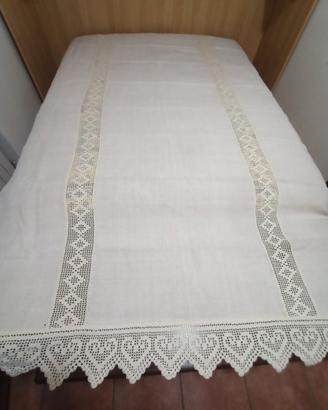 Coperta canapa fatta a mano uncinetto