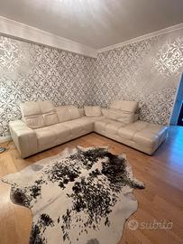 Divano angolare pelle - Natuzzi