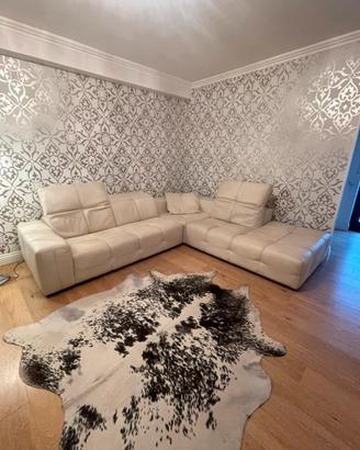 Divano angolare pelle - Natuzzi