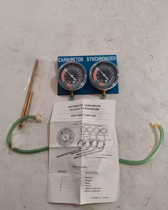 vacuometro bilancio carburatori