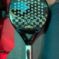 RACCHETTA DA PADEL GOLD PRO NERO TURCHESE