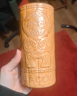 bicchiere mug Bacoo Rum ceramica 