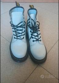 Stivali Dr. Martens Bianchi