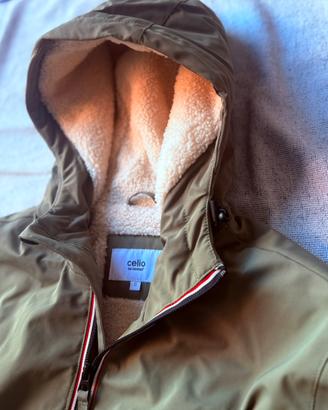 Parka Celio oliva Taglia S - Nuovo